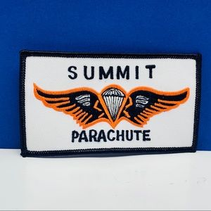 Summit Parachute patch Vietnam era military badge